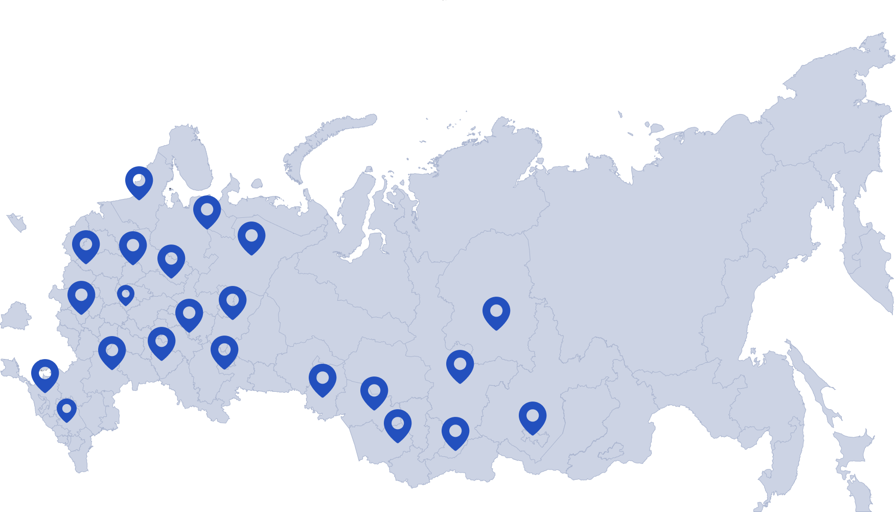 Карта присутствия CHLODERM